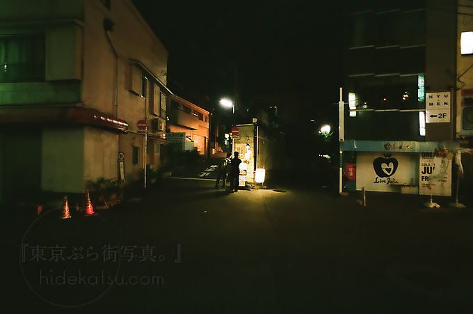 Flektogon 20mm Walk in the night of Shimokitazawa
